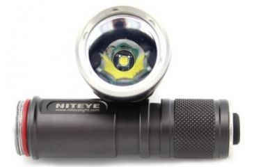Image of Niteye TR20 USB Rechargeable LED Flashlight - 650 Lumens - CREE XM-L U2 LED - Runs on 1x 18650 / 2x CR123A batteries (Battery not Included), Black NITEYE-TR20-XML2