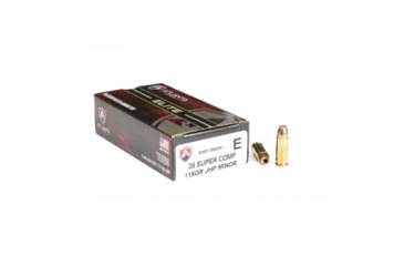 Image of No Brand-E38SC115JHPMC Elite .38 Super Comp 115GR JHP Minor, E38SC115JHPMC