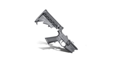 Image of KAK Industry Industry Complete KF-15/AR-15 Firearm Receiver, 9mm NATO, M4 Stock, Black, MO-803-0604-002