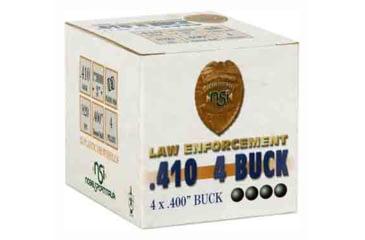 Image of Nobelsport 410 Ga 3'' Buck Shot 4 Pellets 25 Pack