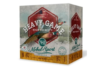 Image of Nobelsport Heavy Game 20 Gauge 1oz 2.75in Shotgun Ammunition, #7.5, 25 Rounds, ANSVE2075
