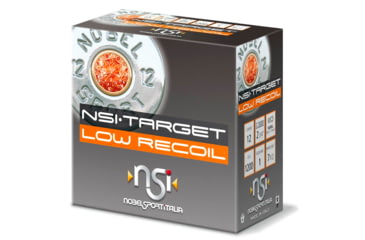 Image of Nobelsport Noble Sport Target Low Recoil Shotshells 12 ga 2-3/4in 1 oz 1200 fps Size 8 25/ct, ANSLR18
