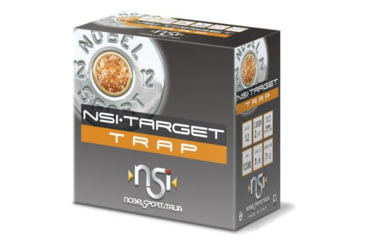 Image of Nobelsport Target Trap 12 Gauge 1 oz 2.75in Shotgun Ammo, #7, 250 Rounds, ANS12STSO7C