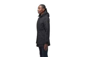 Image of Nobis Terra Ladies Thigh Length Jacket - Womens, 3L Black, Extra Small, TERRA-3L Black-XS