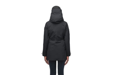Image of Nobis Terra Ladies Thigh Length Jacket - Womens, 3L Black, Extra Small, TERRA-3L Black-XS