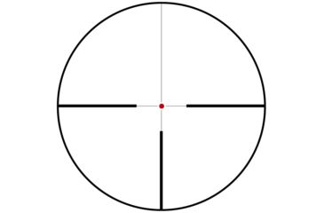 Image of Noblex-Docter Optics Inception Rifle Scope, 1-6x24mm, 30mm Tube, Illuminated 4 Reticle, Black, 56556