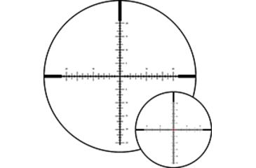 Image of Noblex-Docter Optics Vector Rifle Scope, 5-30x56mm, 34mm Tube, Second Focal Plane, 1/8 MOA, ELD20 Reticle, Black, 56471
