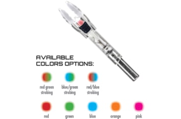 Image of Nockturnal G Nock Shift Lighted Nocks Strobing, 3Pk, Red/Green, 1006872