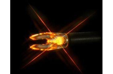 Image of Nockturnal Lighted Nock Universal Fit Orange 3/pack