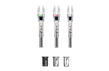 Image of Nockturnal Shift Lighted Nock 2-Pack, Universal Size, Red, NT-810