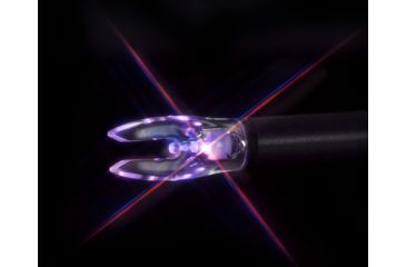 Image of Nockturnal Universal Fit Lighted Nock, Strobing, Red/Blue, NT-310