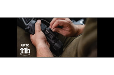 Image of NOCPIX 4x50mm VISTA H50R Rangfinding Thermal Monocular, 640x512, Black, VISTA-H50R