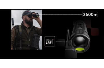 Image of NOCPIX 4x50mm VISTA H50R Rangfinding Thermal Monocular, 640x512, Black, VISTA-H50R