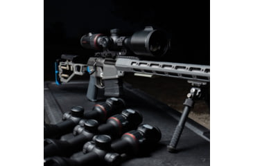 Image of NOCPIX ACE S60R 2x60mm LRF Thermal Weapon Sight with Ocular Magnifier, 1280x1024, Black, ACE-S60R