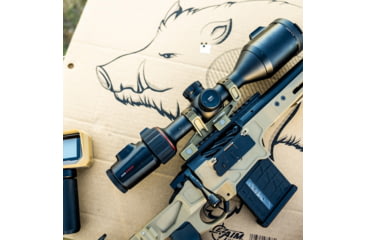 Image of NOCPIX ACE S60R 2x60mm LRF Thermal Weapon Sight with Ocular Magnifier, 1280x1024, Black, ACE-S60R