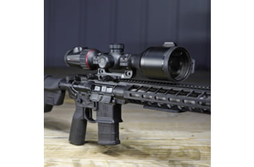 Image of NOCPIX ACE S60R 2x60mm LRF Thermal Weapon Sight with Ocular Magnifier, 1280x1024, Black, ACE-S60R