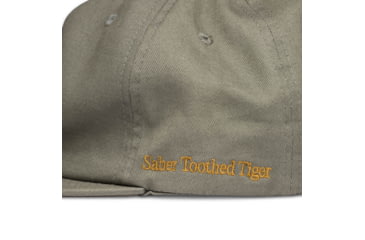 Image of Nocs Provisions Extinct Creature Six Panel Cap, Saber Toothed Tiger, One Size, NOC-SIX-STT