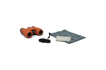 Image of Nocs Provisions Standard Issue 8x25mm Roof Prism Waterproof Binoculars, Poppy Orange II, NOC-STD-OR2