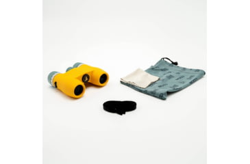 Image of Nocs Provisions Standard Issue 8x25mm Roof Prism Waterproof Binoculars, Rugged, Canary Yellow, NOC-STD-YL2