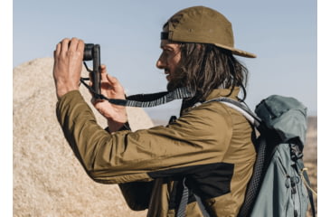 Image of Nocs Provisions Standard Issue 8x25mm Roof Prism Waterproof Binoculars, Rugged, Poppy Orange, NOC-STD-ORG