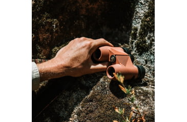 Image of Nocs Provisions Standard Issue 8x25mm Roof Prism Waterproof Binoculars, Rugged, Flat Earth Brown, NOC-STD-ERT