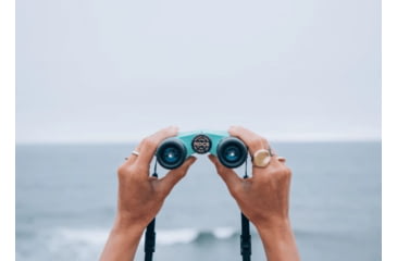 Image of Nocs Provisions Standard Issue 8x25mm Roof Prism Waterproof Binoculars, Rugged, Cobalt Blue, NOC-STD-BLU