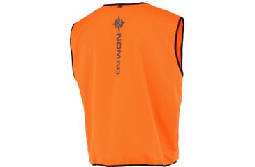 Image of Nomad Blaze Orange Vest W/ Nomad Logo On Back Small/med