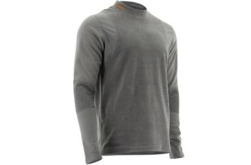 Image of Nomad Cottonwood Baselayer Crew Charcoal Grey Large