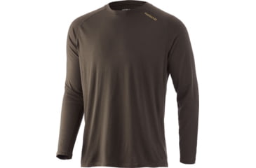 Image of Nomad Durawool Ls Crew Neck Base Layer Mud Xx-large
