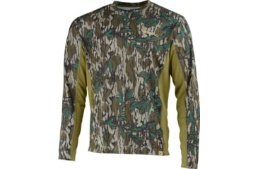 Image of Nomad Men's Ls Icon T Mossy Oak Greenleaf Large