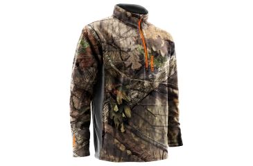 Image of Nomad Southbounder Camo 1/4 Zip Fleece, Mossy Oak Break Up Country, L, N1300004MOCL
