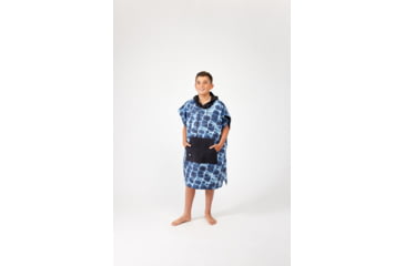 Image of Nomadix Changing Poncho, Agua Blue, Extra Small, GCP-AGUA-101