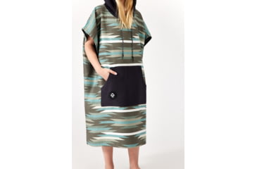 Image of Nomadix Changing Poncho, Jackson Green, Extra Small, GCP-UNTA-108