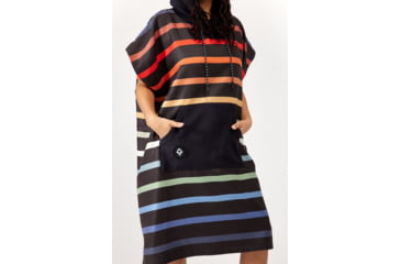 Image of Nomadix Changing Poncho, Pinstripes Multi, Meduim/Large, CP-STRP-110