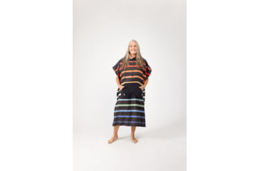Image of Nomadix Changing Poncho, Pinstripes Multi, Meduim/Large, CP-STRP-110
