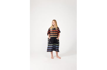 Image of Nomadix Changing Poncho, Pinstripes Multi, Meduim/Large, CP-STRP-110