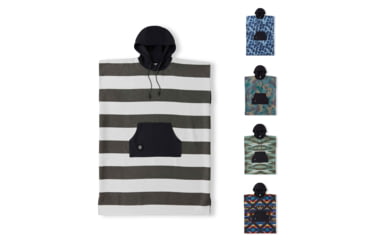Image of Nomadix Changing Poncho, Black, Blue, Camo Green, Green, Multi