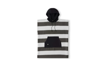 Image of Nomadix Changing Poncho, Stripes Noll Black, Small/Medium, KCP-STRP-101