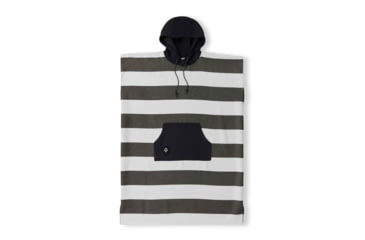 Image of Nomadix Changing Poncho, Stripes Noll Black, Small/Medium, KCP-STRP-101