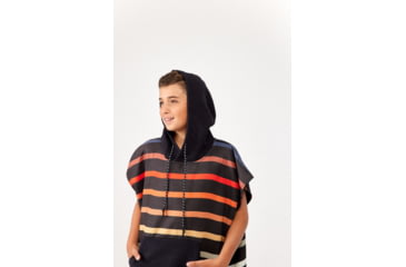 Image of Nomadix Changing Poncho, Pinstripes Multi, Extra Small, GCP-STRP-110