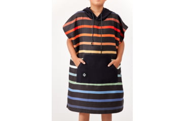 Image of Nomadix Changing Poncho, Pinstripes Multi, Extra Small, GCP-STRP-110