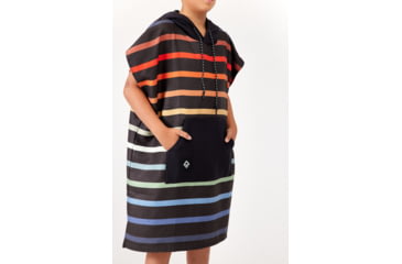 Image of Nomadix Changing Poncho, Pinstripes Multi, Extra Small, GCP-STRP-110
