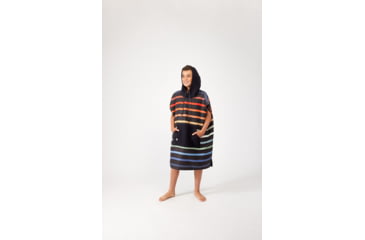 Image of Nomadix Changing Poncho, Pinstripes Multi, Extra Small, GCP-STRP-110