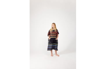 Image of Nomadix Changing Poncho, Pinstripes Multi, Extra Small, GCP-STRP-110