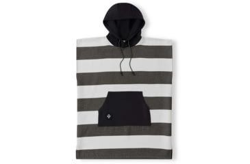 Image of Nomadix Changing Poncho, Stripes Noll Black, Extra Small, GCP-STRP-101