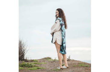 Image of Nomadix Original Towel, Banana Leaf Blue, 30in x 72.5in, NM-FIDL-103