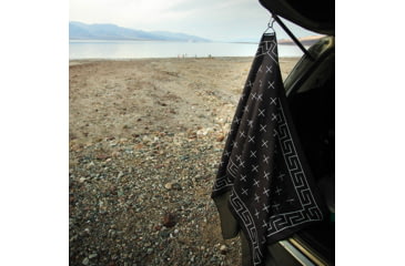 Image of Nomadix Original Towel, Barton Black, 30in x 72.5in, NM-BART-102