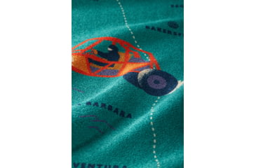 Image of Nomadix Original Towel, California Map Towel, 30in x 72.5in, NM-CAMP-102