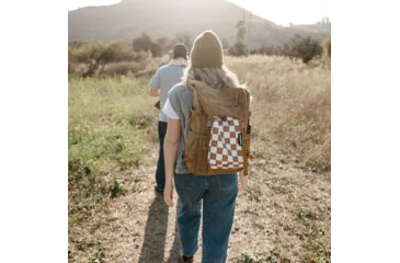 Image of Nomadix Original Towel, Check Coconut, 30in x 72.5in, NM-CHEC-101