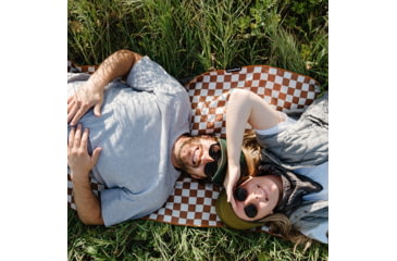 Image of Nomadix Original Towel, Check Coconut, 30in x 72.5in, NM-CHEC-101